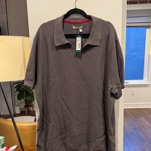 Elegant Charcoal Polo Shirt for Men